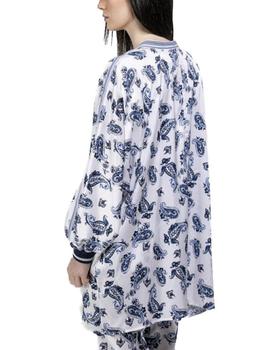Kimono Chokolat Fluido Cachemir Azul