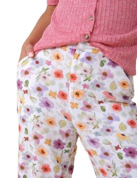 Pantalón Indi&cold Estampado Floral Multicolor