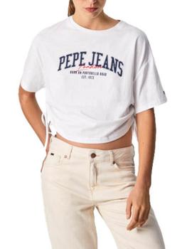 Camiseta Pepe Jeans Logo Cara Blanco