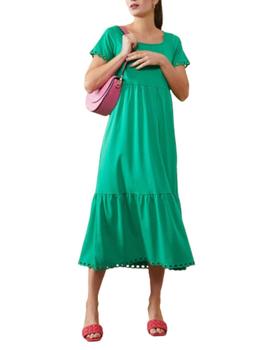 Vestido Lolitas&L Perforados Verde