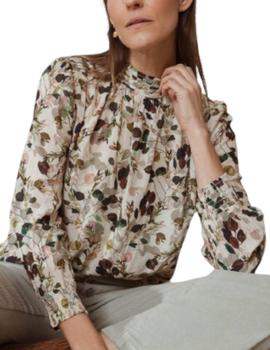 Camisa Indi&cold Floral Maia Beige
