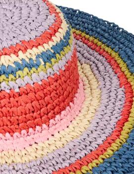 Sombrero Tous Stripes Multi-Malva