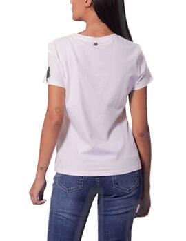 Camiseta Mimi-Muà Básica Gato Blanco