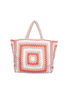 Bolso Mimi-Muà Shopper Crochet Naranja