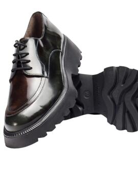 Zapato Wonders Blucher Portobello Negro