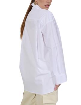 Camisa Kaos Oversize Blanco