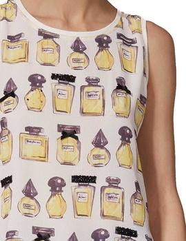 Camiseta Lolitas Estampado Perfumes