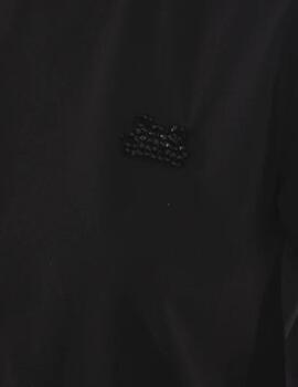 Camiseta Mimi-Muà Básica Strass Negro