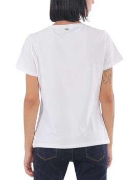Camiseta Mimi-Muà Bolsillo Vespa Blanco