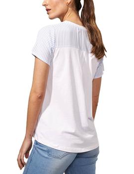Camiseta Lolitas-L Logos Bordados  Blanco